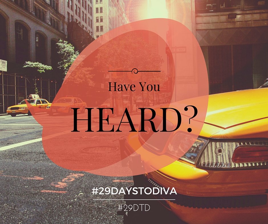 Caring is Sharing! Share the Sybaritic Singer with your friends! #29DaystoDiva