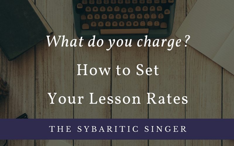 How to Set Your Lesson Rates
