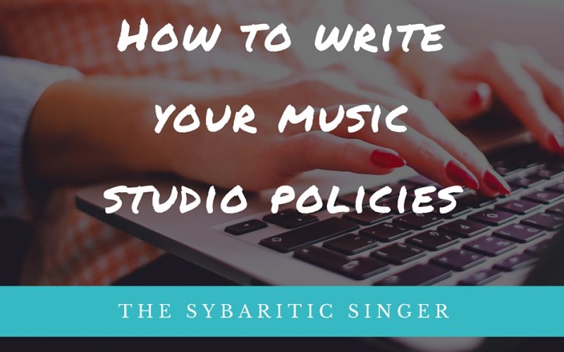 Sybaritic Singer | Studio Policies