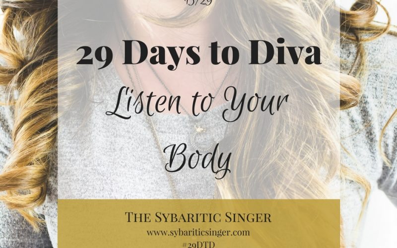 29 Days to Diva | #29DTD | Singers with GERD | Sybaritic Singer | www.sybariticsinger.com