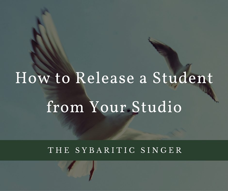 How to Release a Student from Your Studio