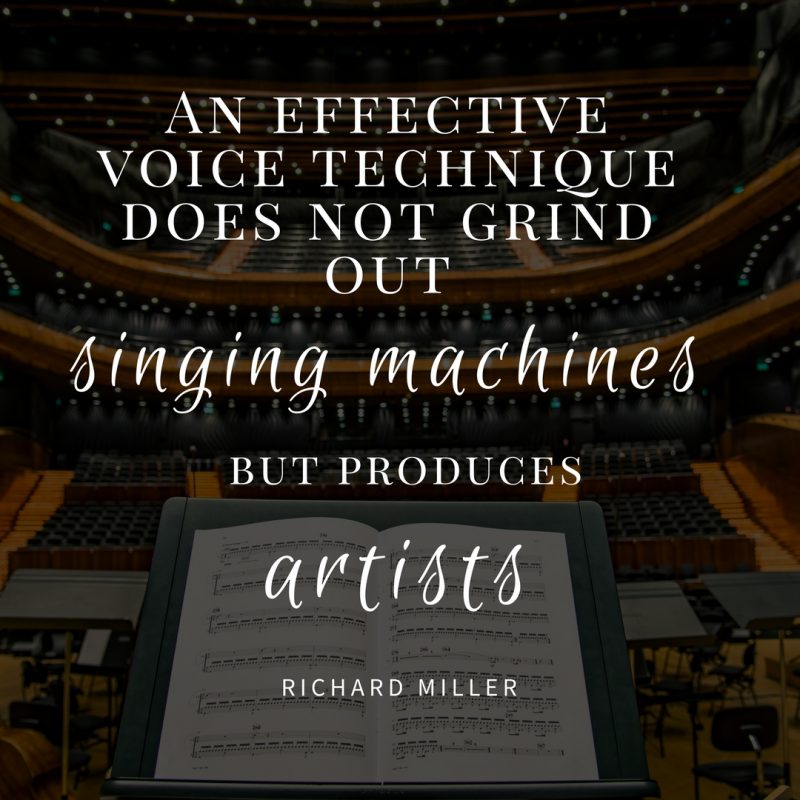 Richard Miller | Vocal Technique | Artists | Sybaritic Singer